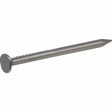 HILLMAN Common Nail, 3/4 in L, Steel, Bright Finish, 18 ga, 6 PK 122548